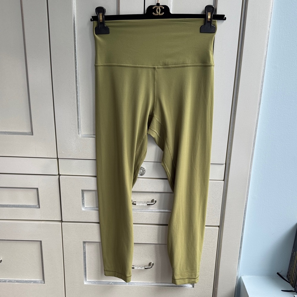 Lululemon Athletica Olive Green Leggings